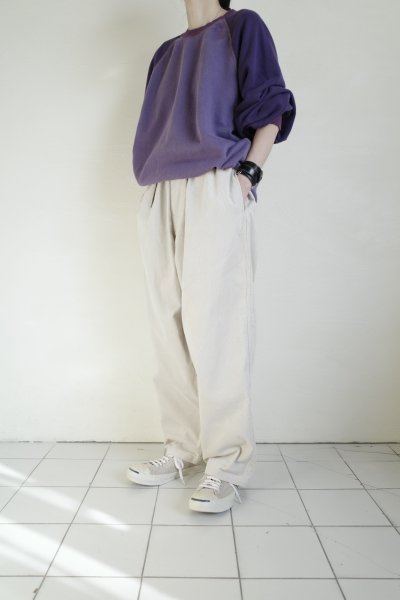 画像12: RELAX FIT       リラックスフィット ”Corduroy easyslacks”コーデュロイイージースラックス・クリーム