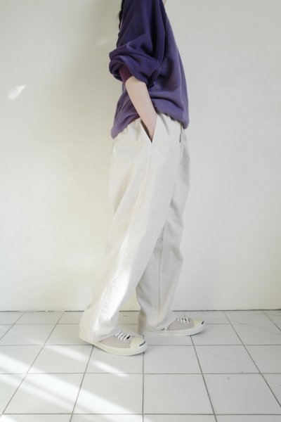 画像13: RELAX FIT       リラックスフィット ”Corduroy easyslacks”コーデュロイイージースラックス・クリーム