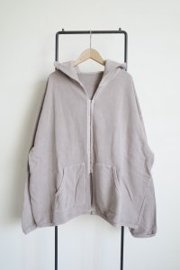 Dulcamara　　　　　　ピグメントSWホックパーカー・ベージュ