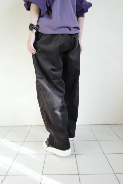 画像10: RELAX FIT       リラックスフィット ”Corduroy easyslacks”コーデュロイイージースラックス・ブラック