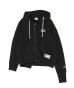 画像1: UNDERCOVER       	 UC2E1802-1 zip hoodie・BLACK (1)