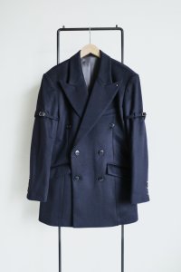 SUÉSADA       Cashmerewool Breasted Jacket・navy