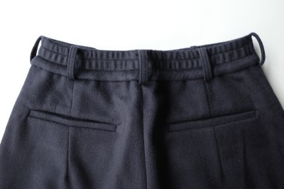 画像5: SUÉSADA       Cashmerewool 2tuck slacks ・navy