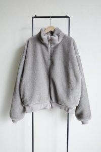SUÉSADA       Zip Fur Jacket・Greige
