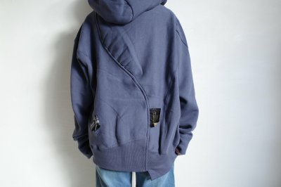 画像17: UNDERCOVER       	 UC2E1802-1 zip hoodie・NAVY
