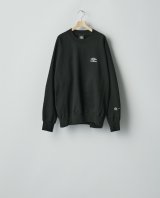 ssstein         HIGH GAUGE COTTON SWEAT LS・BLACK