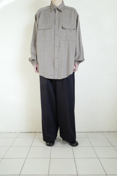 画像10: SUÉSADA       Dress Shirt・charcoal gray