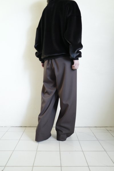 画像12: SUÉSADA       Fur High Necked Pullover・black