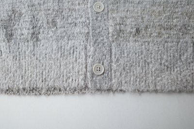 画像5: FOLL       cotton wool chunky cardigan・gray