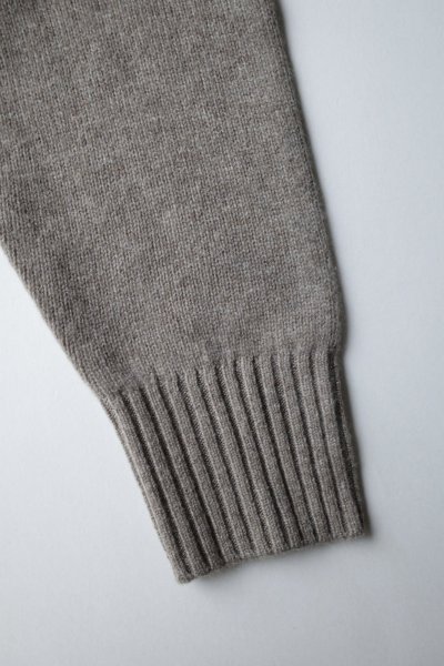 画像8: FOLL       firstclass cashmere drivers knit jacket・undyed brown