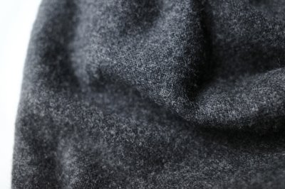 画像9: Dulcamara　　　　　　縮絨ウール2WAYカラージャケット・チャコールグレー