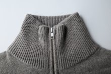 他の写真1: FOLL       firstclass cashmere drivers knit jacket・undyed brown