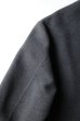画像12: FOLL       sp160s soft rever wardrobe middle jacket・charcoal (12)