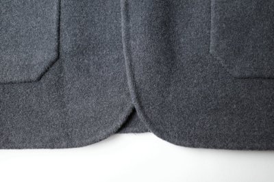 画像9: FOLL       sp160s soft rever wardrobe middle jacket・charcoal