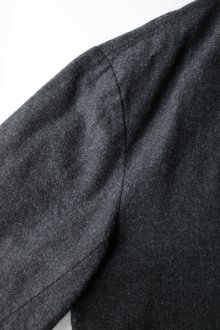他の写真2: Dulcamara　　　　　　縮絨ウール2WAYカラージャケット・チャコールグレー