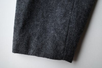 画像6: Dulcamara　　　　　　縮絨ウール2WAYカラージャケット・チャコールグレー