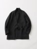 画像2: FOLL       sp160s soft rever wardrobe middle jacket・charcoal (2)