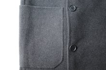 他の写真3: FOLL       sp160s wool soft rever wardrobe coat・charcoal