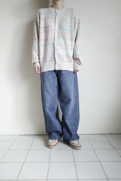 画像12: FOLL       cotton wool chunky cardigan・white