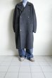 画像13: FOLL       sp160s wool soft rever wardrobe coat・charcoal (13)