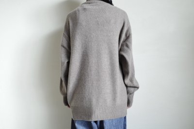 画像13: FOLL       firstclass cashmere drivers knit jacket・undyed brown