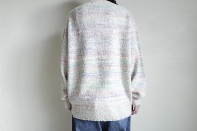 画像11: FOLL       cotton wool chunky cardigan・white