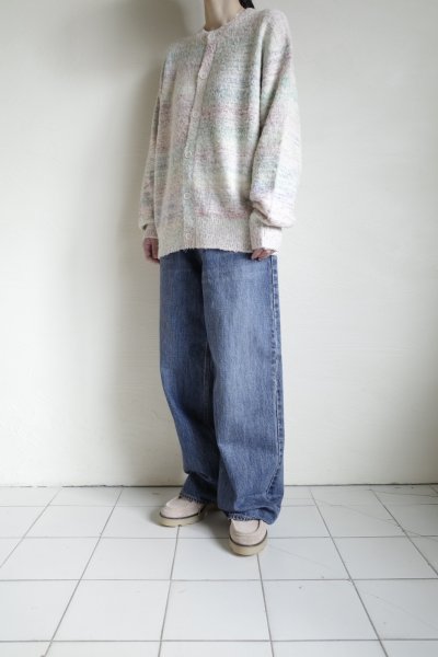 画像13: FOLL       cotton wool chunky cardigan・white
