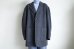 画像14: FOLL       sp160s soft rever wardrobe middle jacket・charcoal (14)
