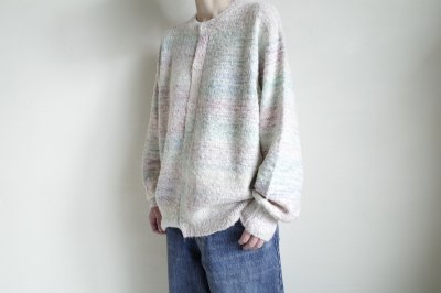 画像16: FOLL       cotton wool chunky cardigan・white