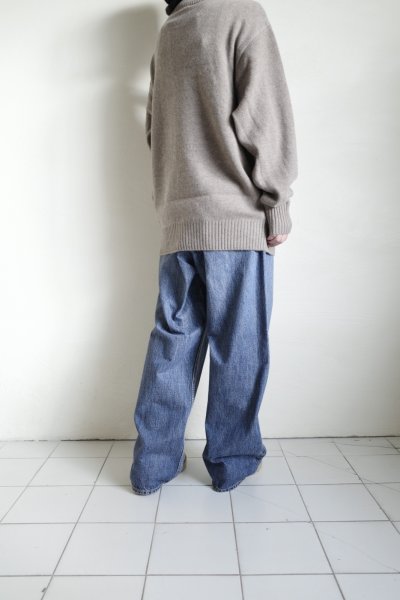 画像17: FOLL       firstclass cashmere drivers knit jacket・undyed brown