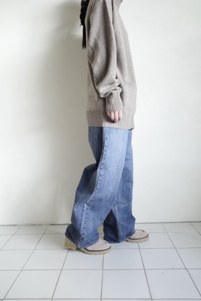 画像16: FOLL       firstclass cashmere drivers knit jacket・undyed brown