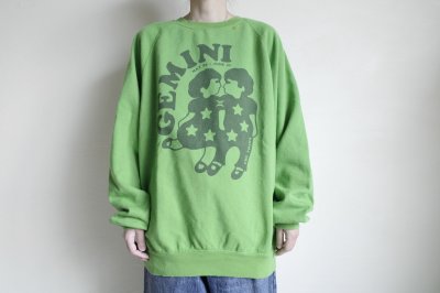 画像10: NEXUSVII.       GEMINI CREW SWEAT・GREEN