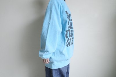 画像11: NEXUSVII.       PISCES CREW SWEAT・LIGHT BLUE