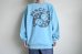 画像10: NEXUSVII.       PISCES CREW SWEAT・LIGHT BLUE (10)