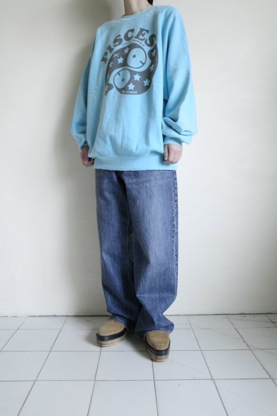 画像14: NEXUSVII.       PISCES CREW SWEAT・LIGHT BLUE