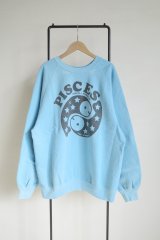 NEXUSVII.       PISCES CREW SWEAT・LIGHT BLUE