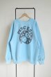 画像1: NEXUSVII.       PISCES CREW SWEAT・LIGHT BLUE (1)