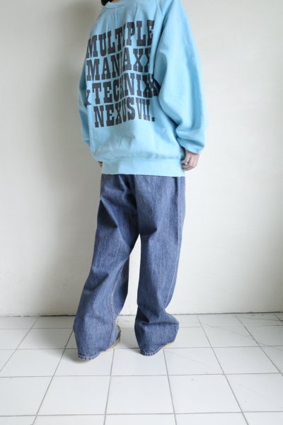 画像15: NEXUSVII.       PISCES CREW SWEAT・LIGHT BLUE