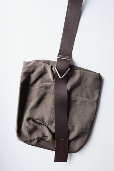 画像2: NL       ニール LUTA ショルダーバッグ・twillnylonブラウン