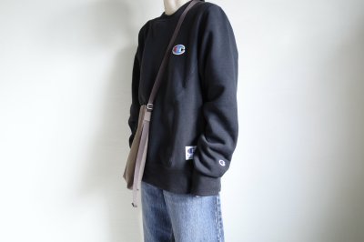 画像5: NL       ニール DAN レザーサコッシュバック・ヌバックブラウン