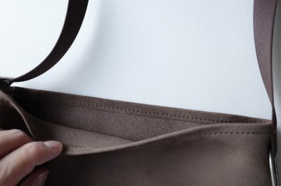 画像3: NL       ニール DAN レザーサコッシュバック・ヌバックブラウン