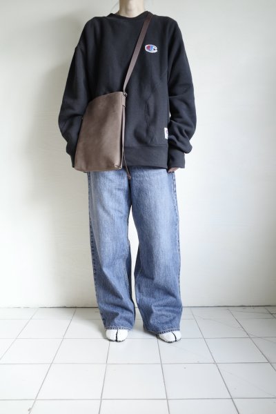 画像6: NL       ニール DAN レザーサコッシュバック・ヌバックブラウン