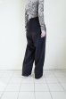 画像12: SUÉSADA       Cashmerewool 2tuck slacks ・navy (12)