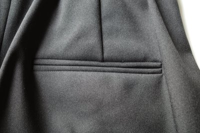 画像10: IFMEH       Gabardline tack trousers・ black