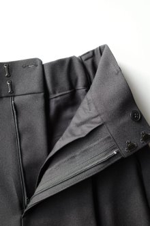他の写真2: IFMEH       Gabardline tack trousers・ black