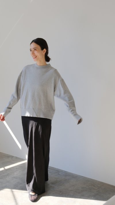 画像1: IFMEH       Middle sweatshirt・gray