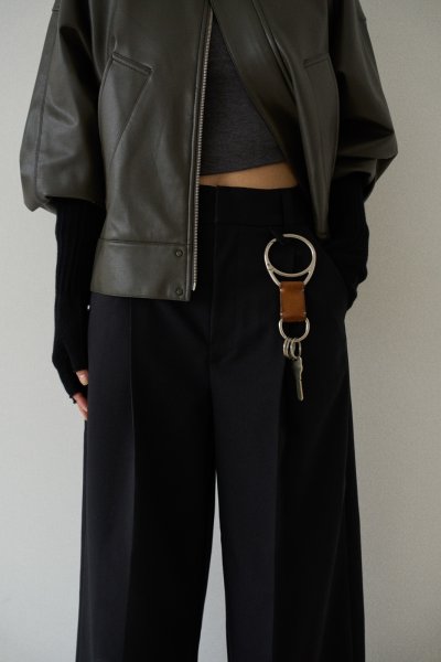 画像3: IFMEH       Gabardline tack trousers・ black