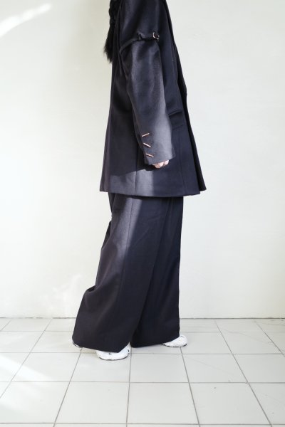 画像14: SUÉSADA       Cashmerewool Breasted Jacket・navy