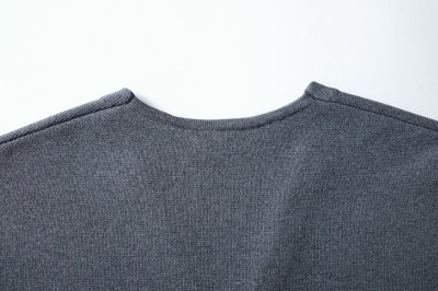 画像16: IFMEH       Rónde knit jacket・gray