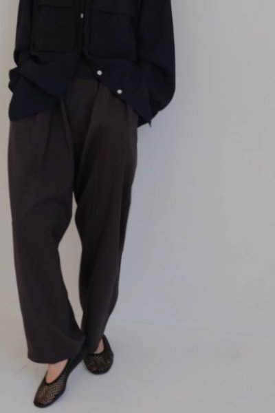 画像7: IFMEH       Bicolor curve pants・ gray × (bicolor) navy